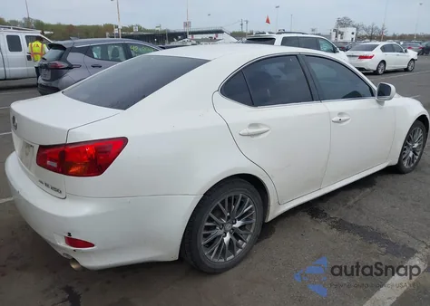 2006 Lexus Is 250 from USA, damaged, VIN JTHCK262262007247